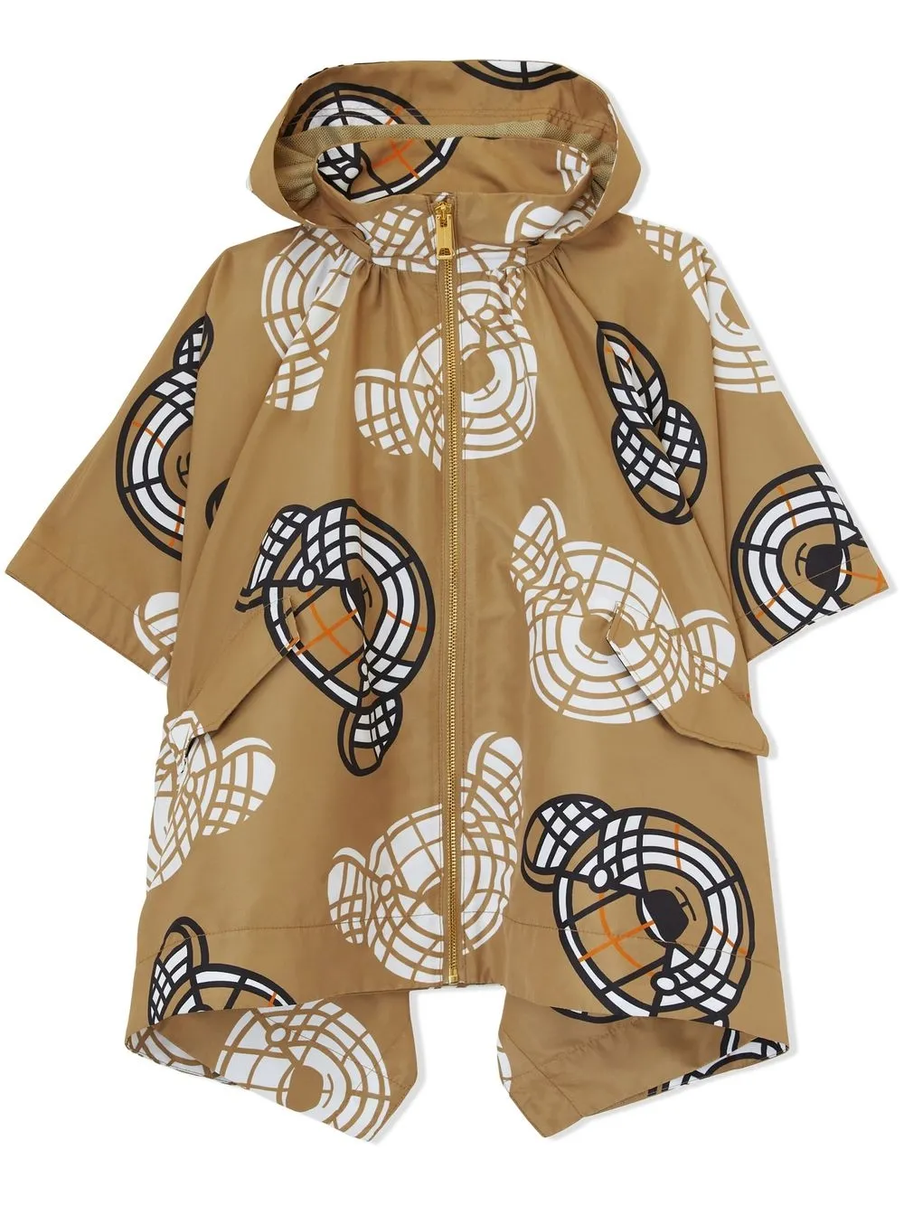Кейп с капюшоном и принтом Thomas Bear BURBERRY KIDS, коричневый
Кейп с капюшоном и принтом Thomas Bear BURBERRY KIDS, коричневый