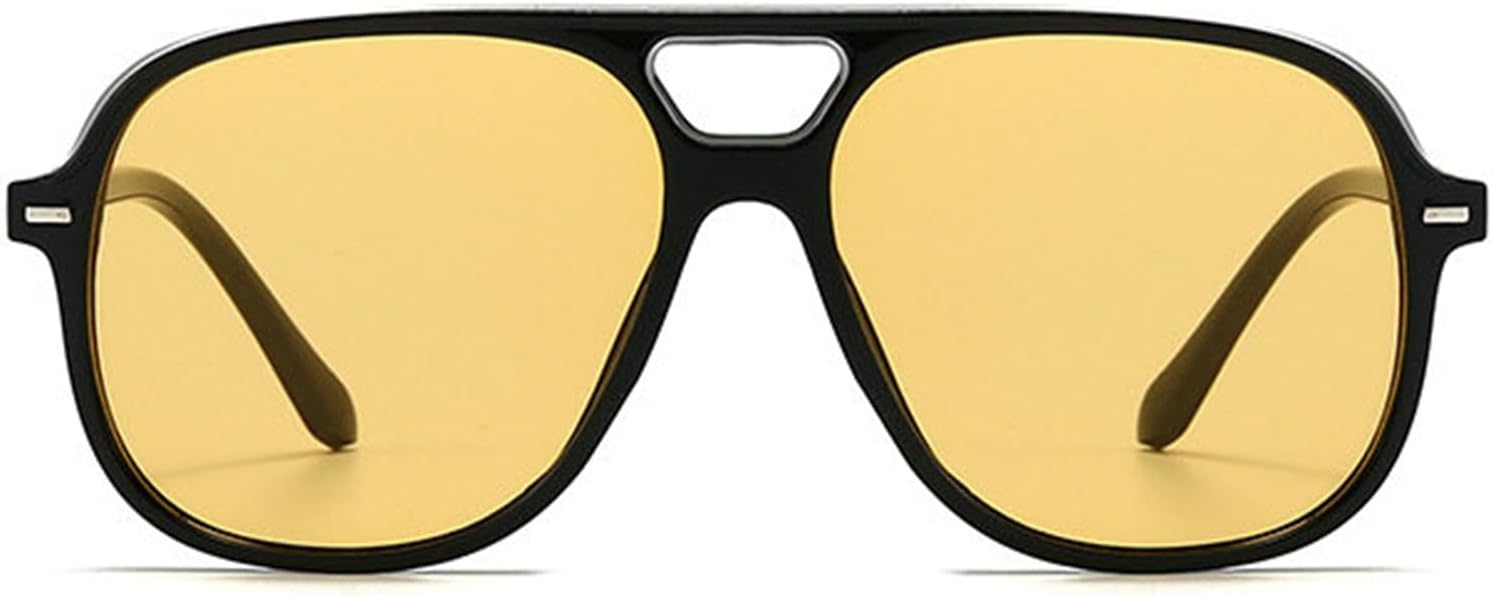 Солнцезащитные очки-пилот COTIA большого размера для женщин и мужчин, в стиле ретро 70-х, квадратная форма, двойная перемычка, модные мужские солнцезащитные очки для активного отдыха, защита от ультрафиолета UV400, Yellow
Солнцезащитные очки-пилот COTIA большого размера для женщин и мужчин, в стиле ретро 70-х, квадратная форма, двойная перемычка, модные мужские солнцезащитные очки для активного отдыха, защита от ультрафиолета UV400, Yellow