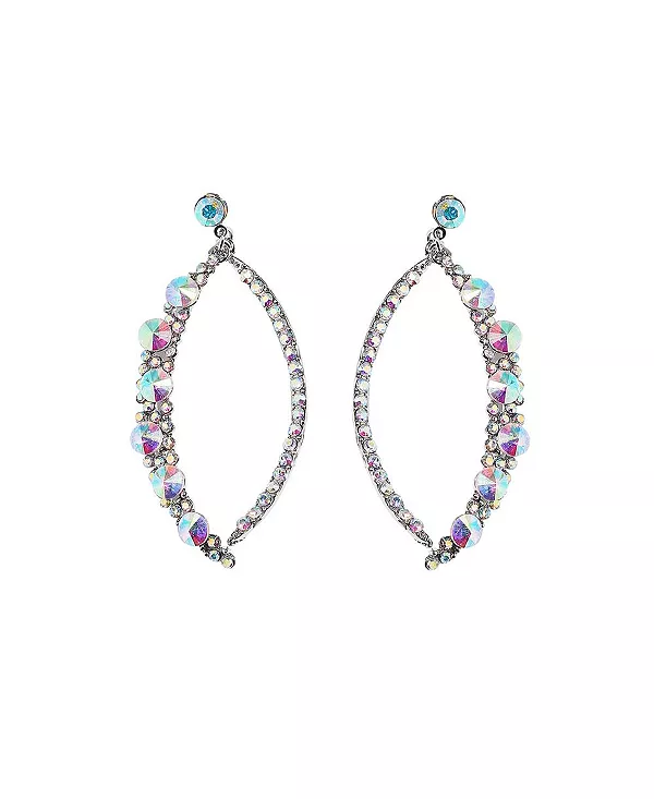 Серьги-Подвески в форме полумесяца со стразами Sohi, silver
Серьги-Подвески в форме полумесяца со стразами Sohi, silver