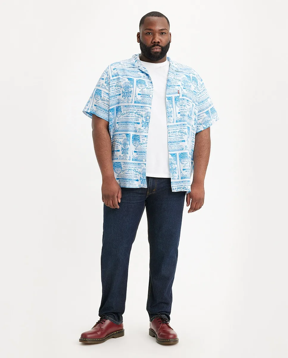 Мужские джинсы 502 Taper Stretch Plus Size Levi's, тёмно-синий
Мужские джинсы 502 Taper Stretch Plus Size Levi's, тёмно-синий