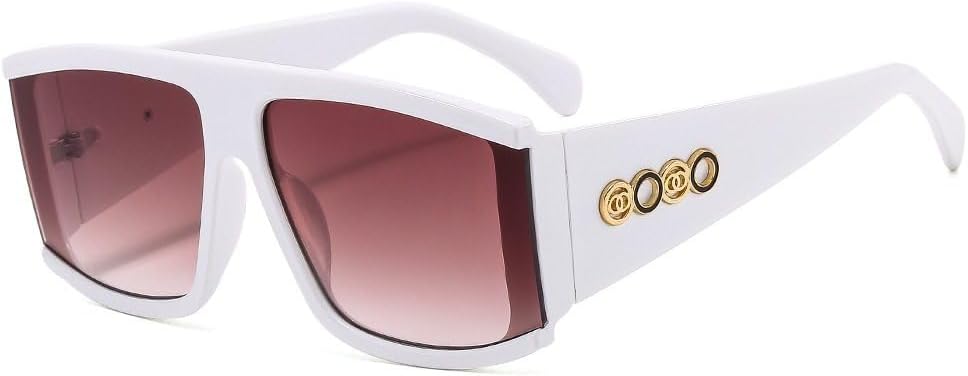 Ретро-солнцезащитные очки 2027 года для женщин, модные очки, женские солнцезащитные очки с защитой от УФ-излучения UV400, трендовые солнцезащитные очки для мужчин MTZJH, White
Ретро-солнцезащитные очки 2027 года для женщин, модные очки, женские солнцезащитные очки с защитой от УФ-излучения UV400, трендовые солнцезащитные очки для мужчин MTZJH, White