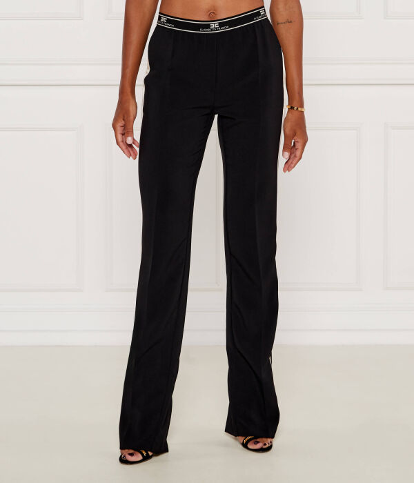 Брюки Elisabetta Franchi Slim Fit с логотипом, черный
Брюки Elisabetta Franchi Slim Fit с логотипом, черный