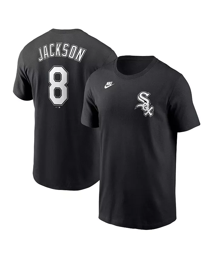 Мужская футболка Bo Jackson Black Chicago White Sox из коллекции Cooperstown с именем и номером Fuse Nike
Мужская футболка Bo Jackson Black Chicago White Sox из коллекции Cooperstown с именем и номером Fuse Nike