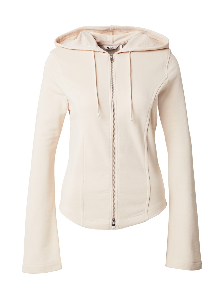 Толстовка с капюшоном на молнии Monki, светло-бежевый
Толстовка с капюшоном на молнии Monki, светло-бежевый