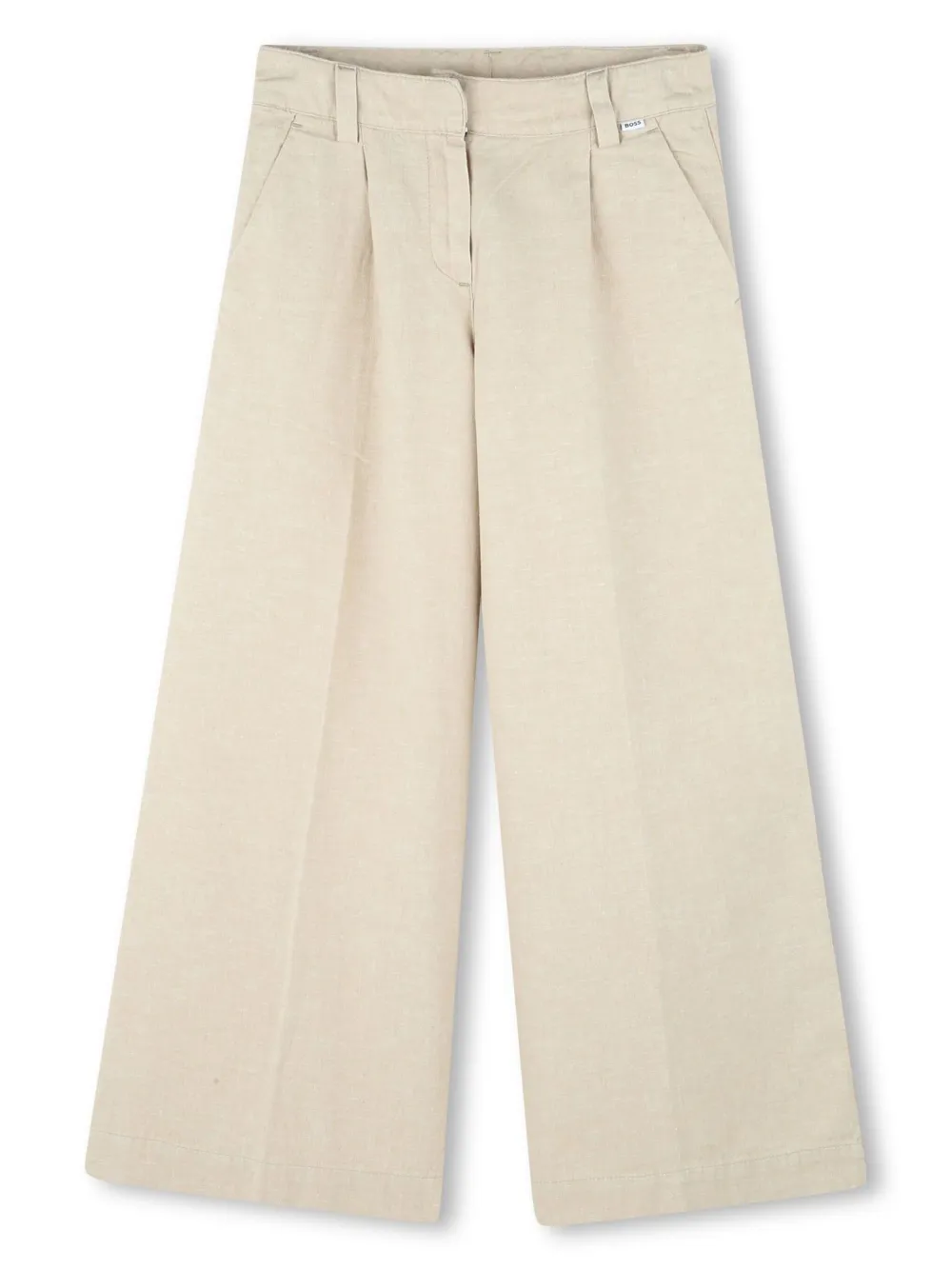 Брюки широкого кроя BOSS Kidswear, нейтральный
Брюки широкого кроя BOSS Kidswear, нейтральный
