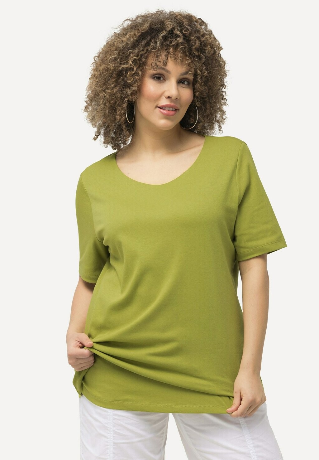 Базовая футболка Ulla Popken, хаки
Базовая футболка Ulla Popken, хаки