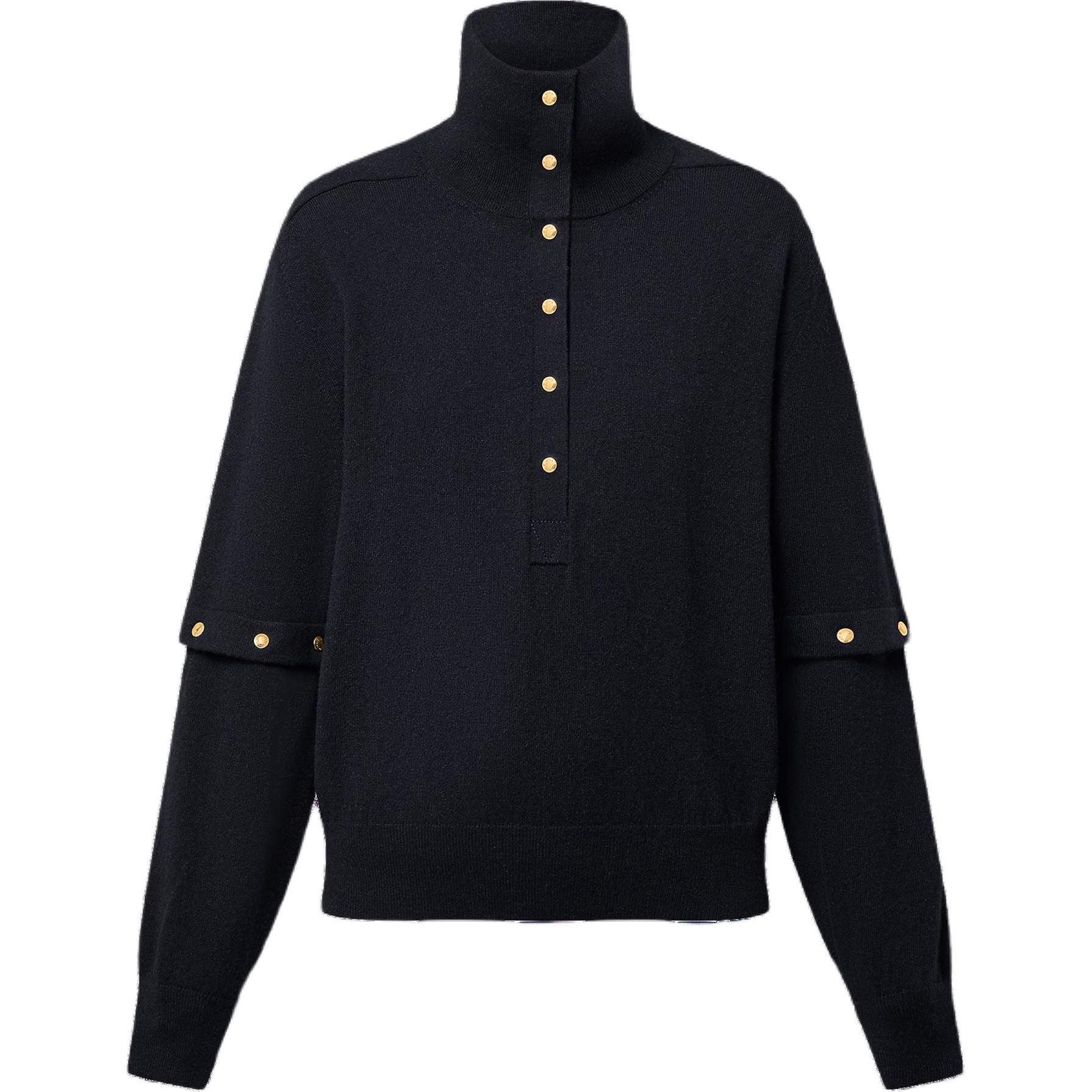 Louis Vuitton Кашемировый свитер SS25, женский, черный
Louis Vuitton Кашемировый свитер SS25, женский, черный