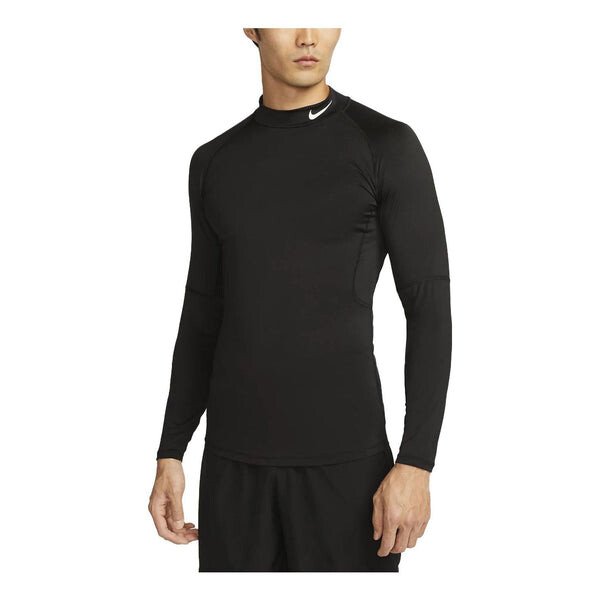 Футболка Dri Fit Fitness с воротником-стойкой и длинными рукавами Nike, черный
Футболка Dri Fit Fitness с воротником-стойкой и длинными рукавами Nike, черный