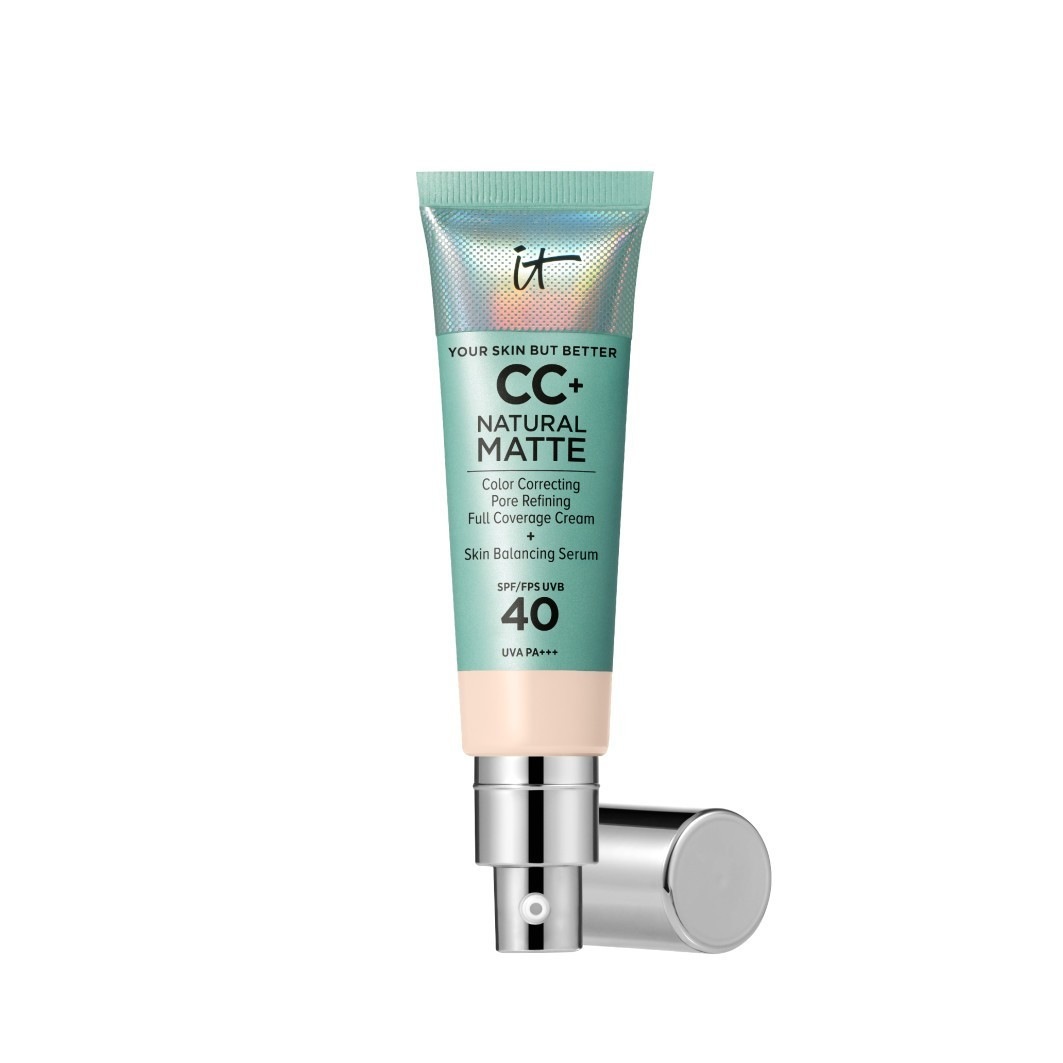CC-крем your skin but better cc+ natural matte spf 40 It Cosmetics, porcelain, объем 32 мл
CC-крем your skin but better cc+ natural matte spf 40 It Cosmetics, porcelain, объем 32 мл
