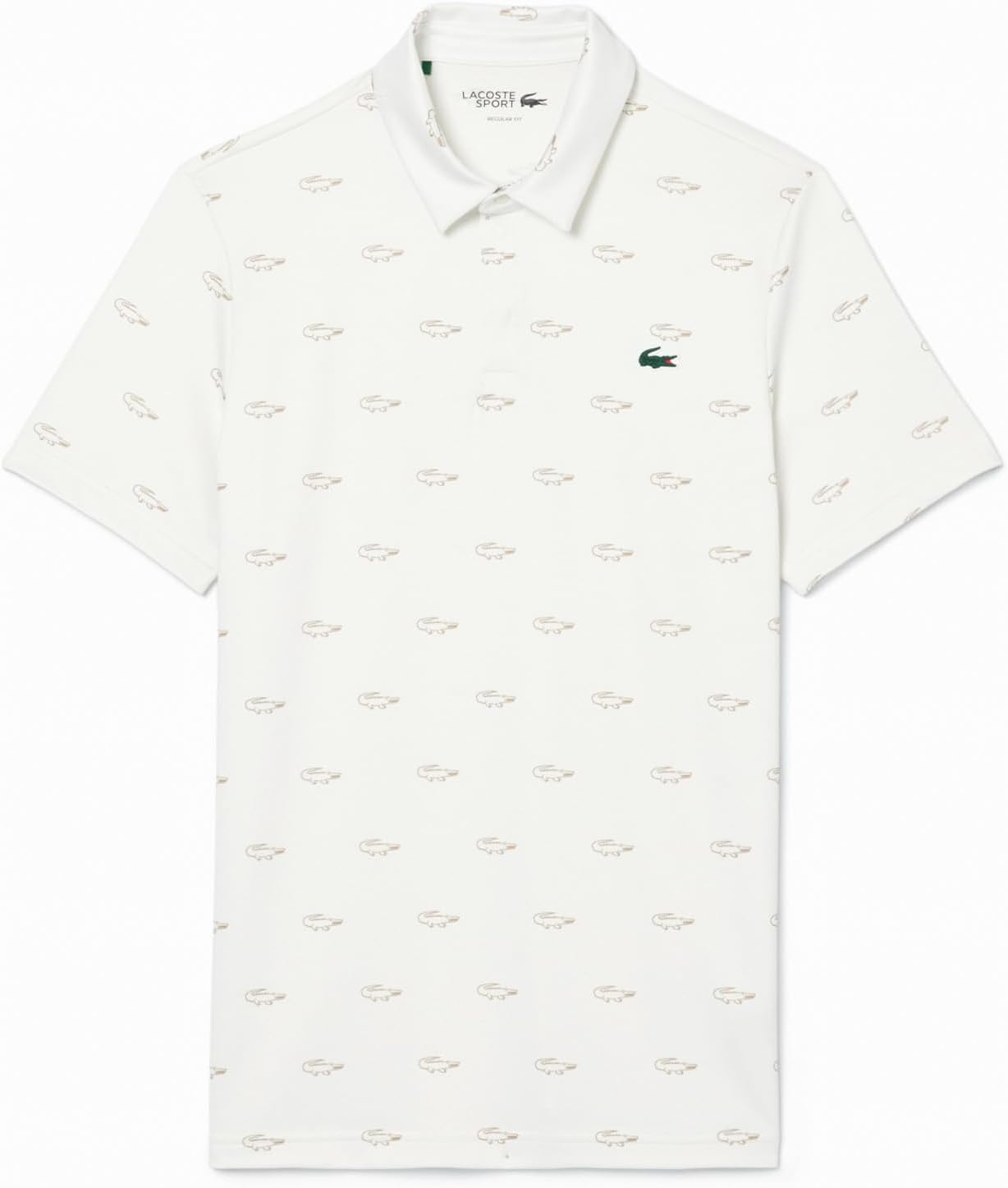 Мужская рубашка-поло для гольфа LACOSTE Защита от УФ-излучения, минималистичный принт по всей поверхности, скрытая передняя часть, сверхбыстрая сушка, белый
Мужская рубашка-поло для гольфа LACOSTE Защита от УФ-излучения, минималистичный принт по всей поверхности, скрытая передняя часть, сверхбыстрая сушка, белый