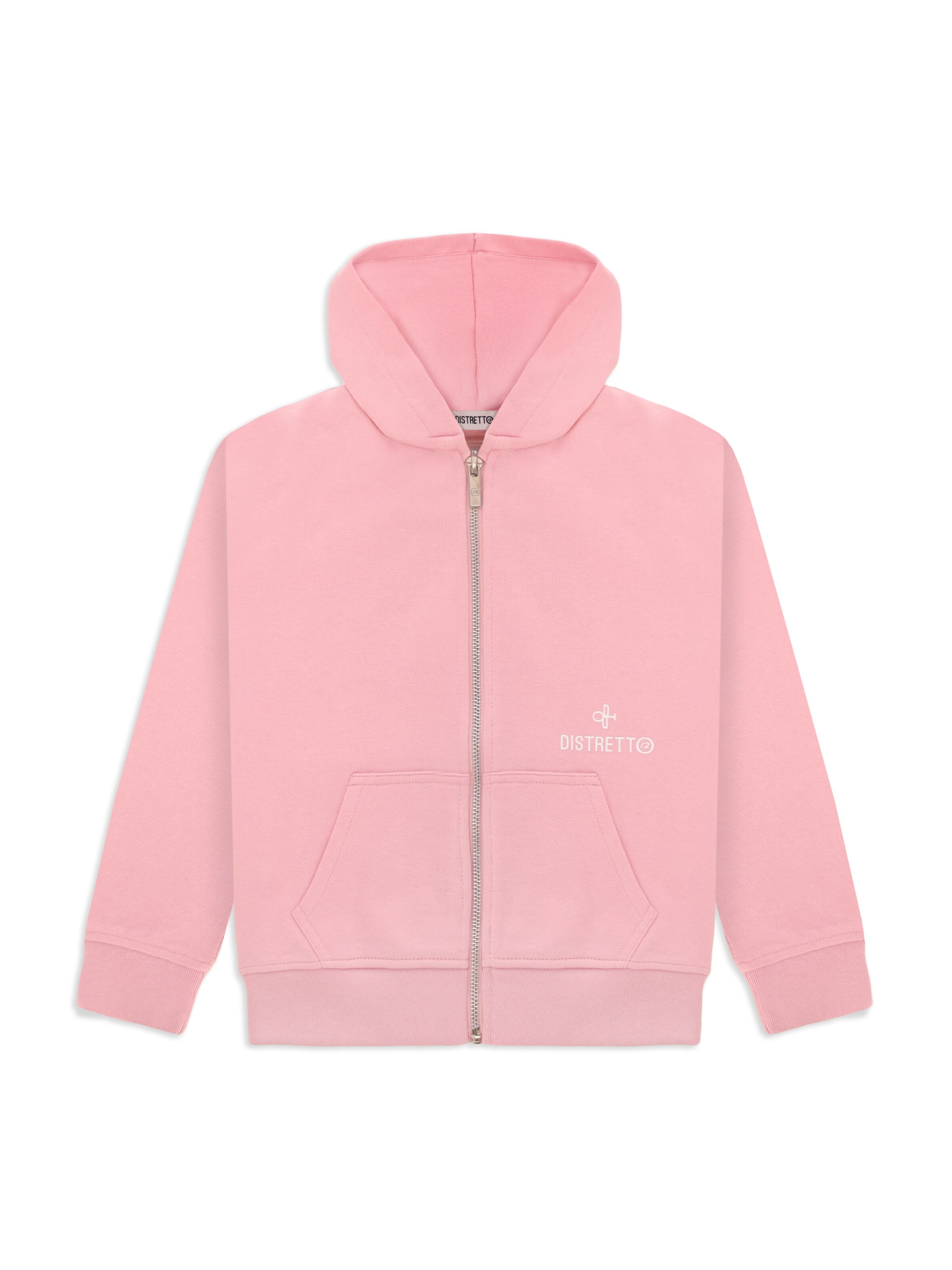 Distretto12 Толстовка с молнией 'LISBONA' в розовом цвете
Distretto12 Толстовка с молнией 'LISBONA' в розовом цвете