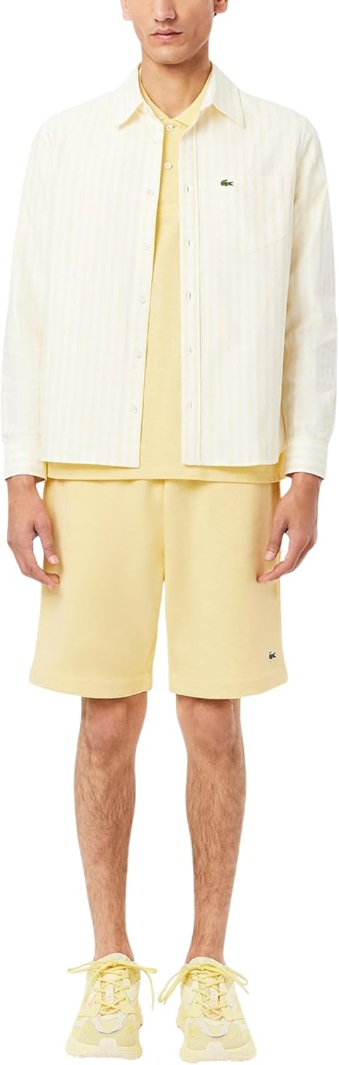 Lacoste мужские шорты из органического флиса, Yellow
Lacoste мужские шорты из органического флиса, Yellow