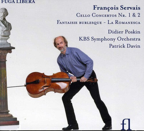 CD диск Servais / Poskin / Kbs So / Davin: Cello Ctos 1 & 2 / Fantaisie Burlesque / Romanesca
CD диск Servais / Poskin / Kbs So / Davin: Cello Ctos 1 & 2 / Fantaisie Burlesque / Romanesca
