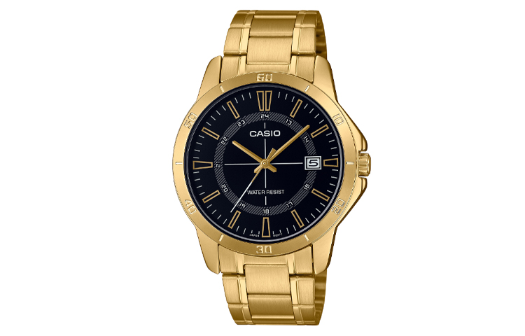 Мужские часы Standard Series черные MTP-V004G-1C CASIO 
Мужские часы Standard Series черные MTP-V004G-1C CASIO