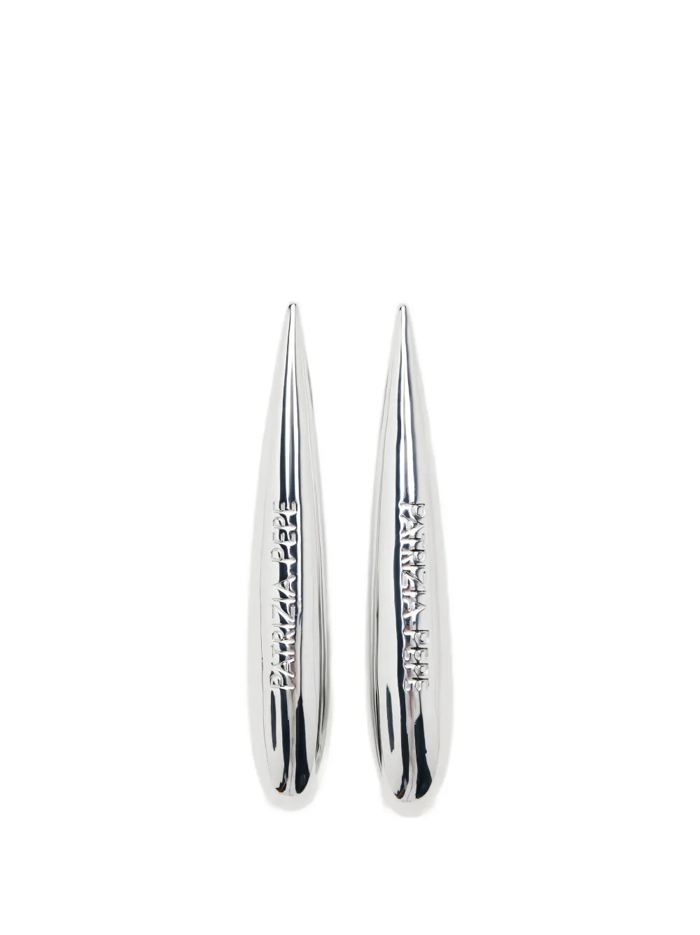 Серьги-подвески с гравировкой логотипа Patrizia Pepe, серебряный
Серьги-подвески с гравировкой логотипа Patrizia Pepe, серебряный