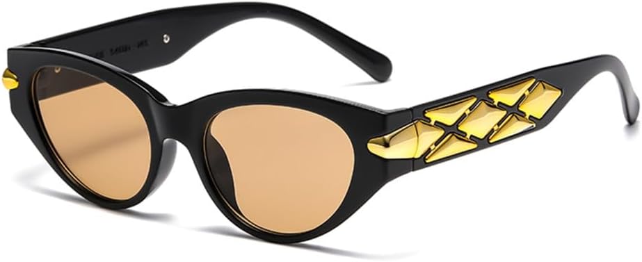 Классические солнцезащитные очки «кошачий глаз» для женщин, винтажная маленькая оправа, ретро-очки для активного отдыха, защита от ультрафиолета UV400 generic, Black Brown
Классические солнцезащитные очки «кошачий глаз» для женщин, винтажная маленькая оправа, ретро-очки для активного отдыха, защита от ультрафиолета UV400 generic, Black Brown