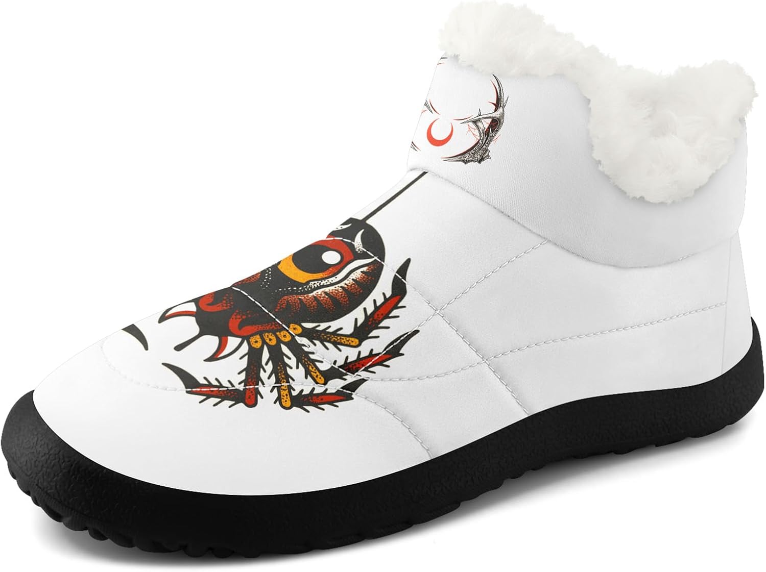 Готические зимние ботинки для женщин и мужчин с черепами и цветочным узором, стильные и комфортные, теплые ботильоны, с мягкой искусственной меховой подкладкой, снегоступы Awsole, белый/черный/красный/оранжевый
Готические зимние ботинки для женщин и мужчин с черепами и цветочным узором, стильные и комфортные, теплые ботильоны, с мягкой искусственной меховой подкладкой, снегоступы Awsole, белый/черный/красный/оранжевый