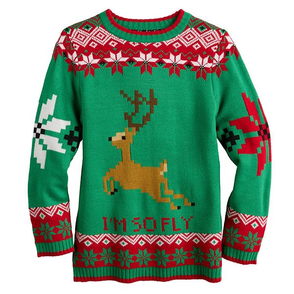 Детский свитер с длинным рукавом Ugly Holiday Licensed Character, Im So Fly
Детский свитер с длинным рукавом Ugly Holiday Licensed Character, Im So Fly