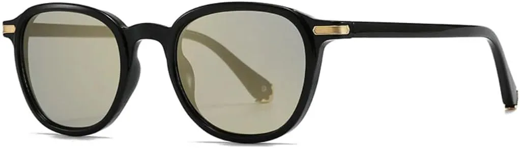 Солнцезащитные очки для мужчин и женщин - защита UV400 - круглые линзы в стиле панк, цветные, для занятий спортом на открытом воздухе и вождения DSVIGF, Black Yellow
Солнцезащитные очки для мужчин и женщин - защита UV400 - круглые линзы в стиле панк, цветные, для занятий спортом на открытом воздухе и вождения DSVIGF, Black Yellow