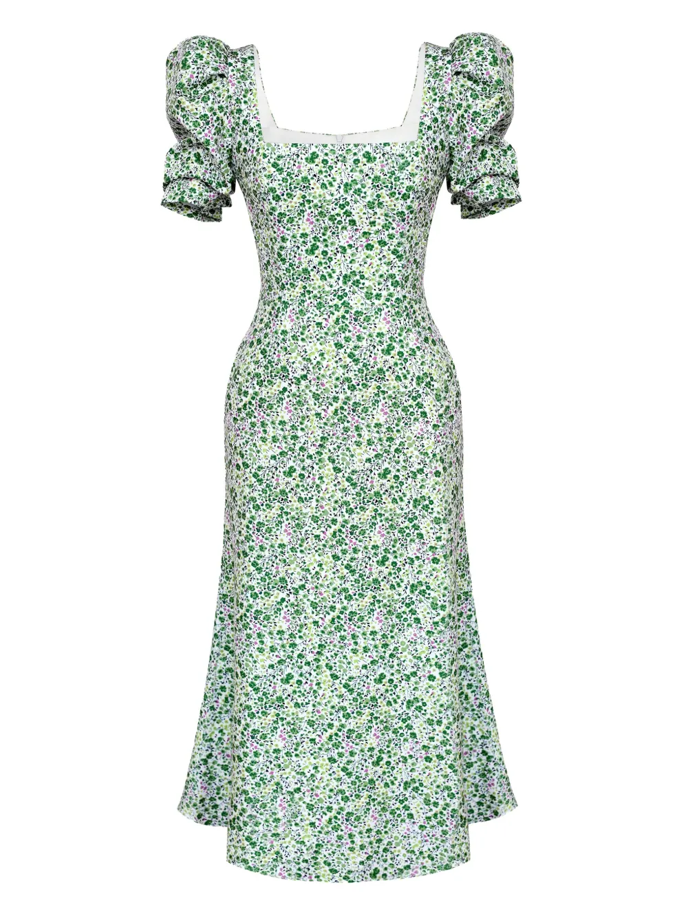 Платье миди с квадратным вырезом Post Meridiem, зеленый
Платье миди с квадратным вырезом Post Meridiem, зеленый