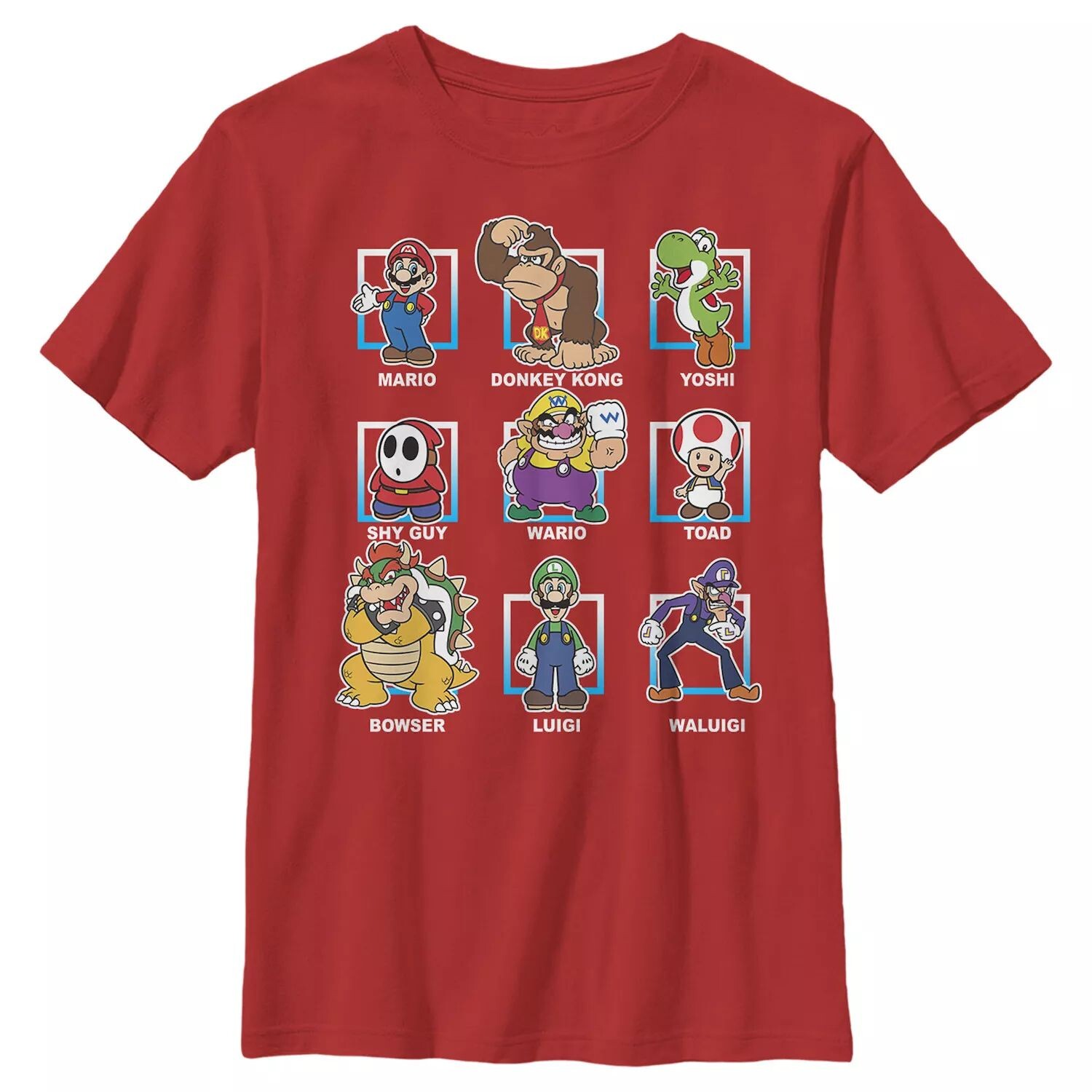 Футболка с изображением классических персонажей Nintendo Super Mario для мальчиков 8–20 лет, групповая фотография Licensed Character
Футболка с изображением классических персонажей Nintendo Super Mario для мальчиков 8–20 лет, групповая фотография Licensed Character
