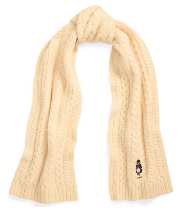 Шарф шерстяной Polo Ralph Lauren, бежевый
Шарф шерстяной Polo Ralph Lauren, бежевый