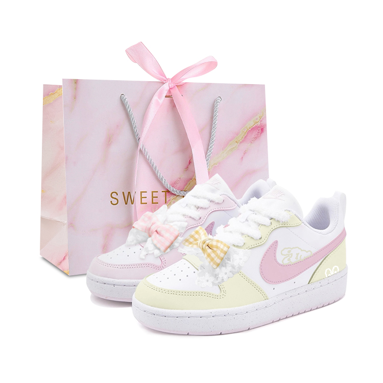 Детские кроссовки для скейтбординга Court Borough Low с антискользящим покрытием, износостойкие, желтые, розовые, подростковые Nike
Детские кроссовки для скейтбординга Court Borough Low с антискользящим покрытием, износостойкие, желтые, розовые, подростковые Nike