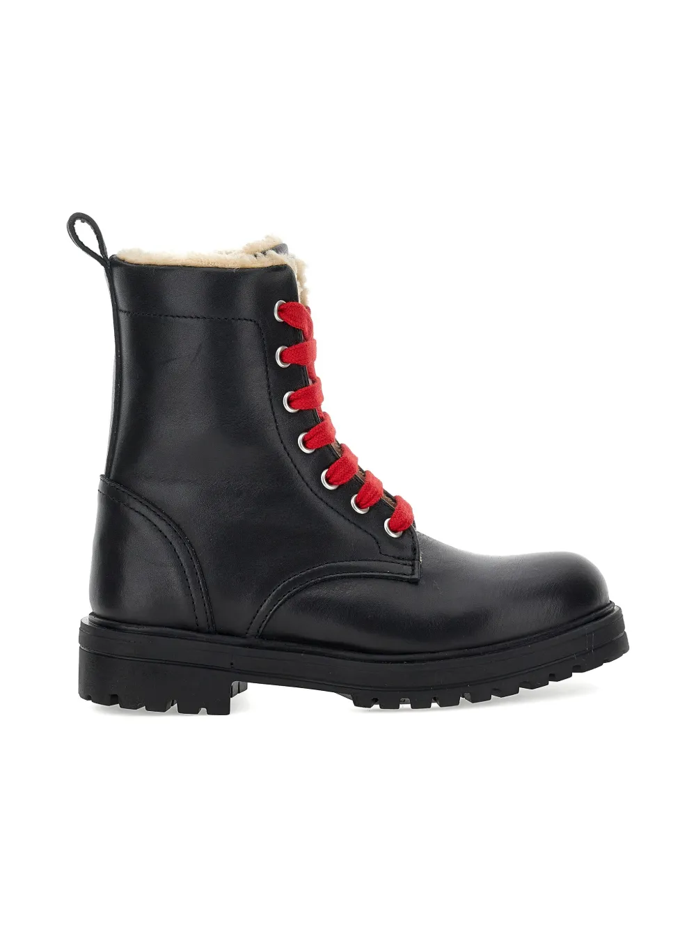 Ботинки из овчины на шнуровке Philosophy Di Lorenzo Serafini Kids, черный
Ботинки из овчины на шнуровке Philosophy Di Lorenzo Serafini Kids, черный