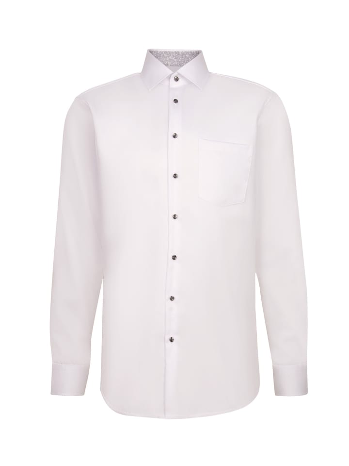 Рубашка BUSINESS KENT PATCH5 белого цвета Seidensticker
Рубашка BUSINESS KENT PATCH5 белого цвета Seidensticker