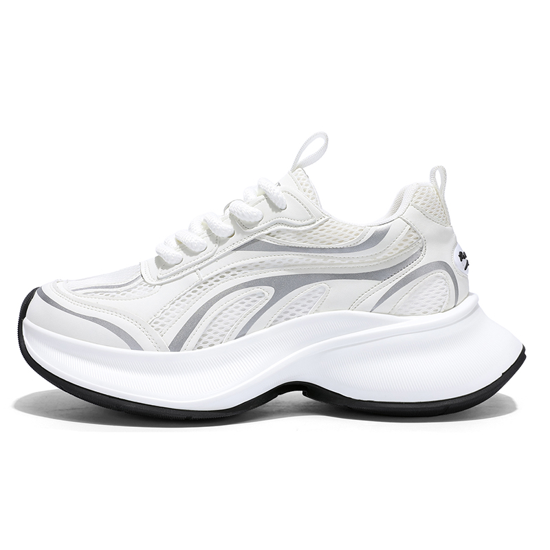Дышащие легкие низкие массивные кроссовки для увеличения роста для мужчин TELENT, White
Дышащие легкие низкие массивные кроссовки для увеличения роста для мужчин TELENT, White