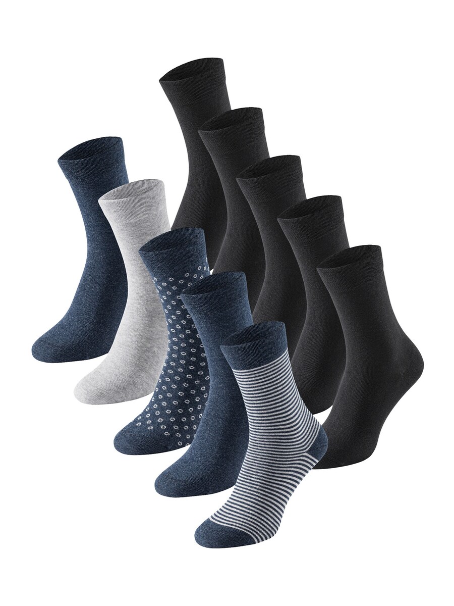 Носки SCHIESSER Cotton Fit, цвет Dark blue/Black/mottled white
Носки SCHIESSER Cotton Fit, цвет Dark blue/Black/mottled white