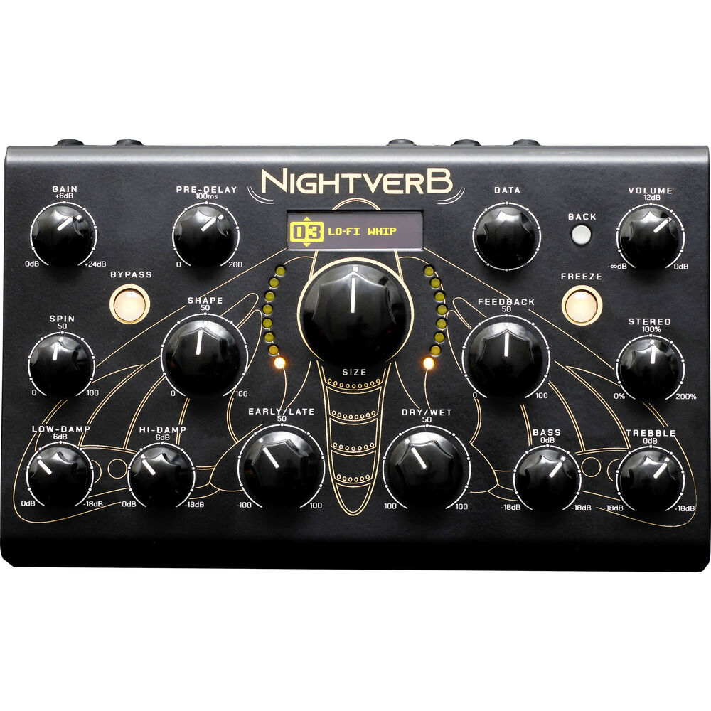 Процессор эффектов Erica Synths Nightverb Stereo Desktop Reverb Processor NIGHTVERB
Процессор эффектов Erica Synths Nightverb Stereo Desktop Reverb Processor NIGHTVERB