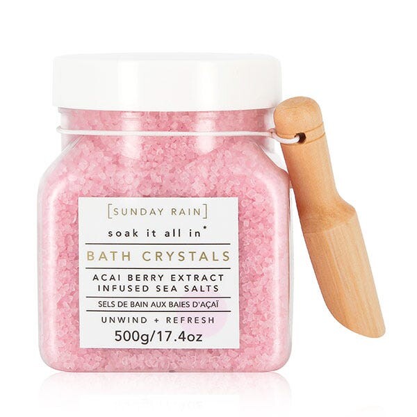 Кристаллы для ванны Экстракт ягод асаи 500 гр Sunday Rain
Кристаллы для ванны Экстракт ягод асаи 500 гр Sunday Rain