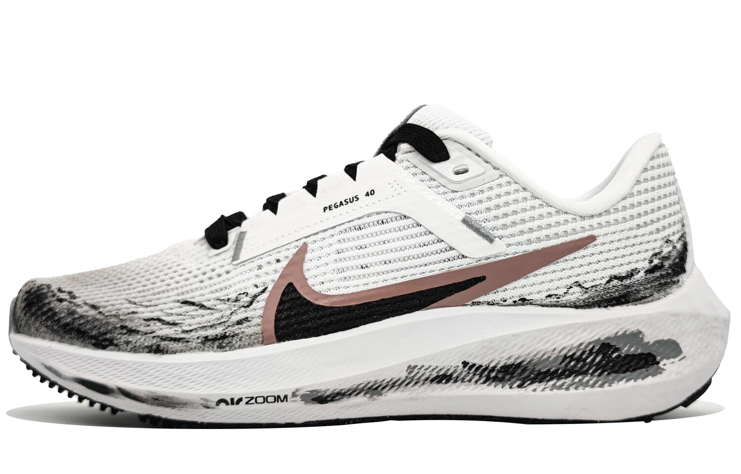 Кроссовки Air Zoom Pegasus 40 мужские с низким верхом, черный/белый/красный Nike
Кроссовки Air Zoom Pegasus 40 мужские с низким верхом, черный/белый/красный Nike