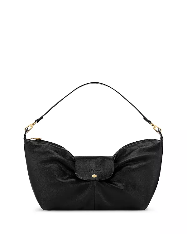 Кожаная сумка через плечо Le pliage xtra bow Longchamp, черный
Кожаная сумка через плечо Le pliage xtra bow Longchamp, черный