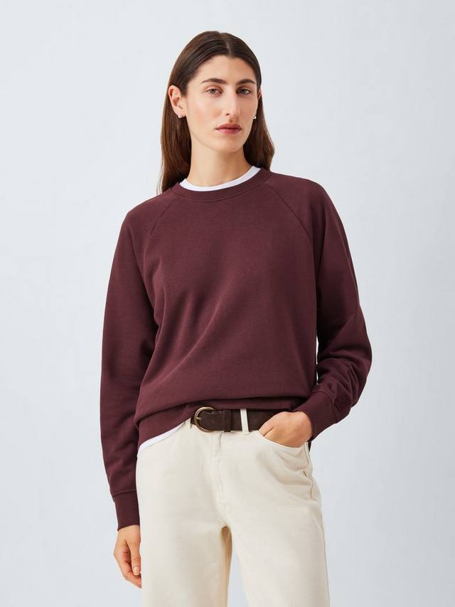 Хлопковый свитшот с круглым вырезом John Lewis, Bitter Chocolate
Хлопковый свитшот с круглым вырезом John Lewis, Bitter Chocolate