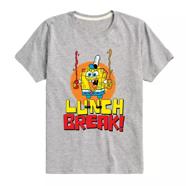 Футболка с принтом Губки Боба на обеденный перерыв для мальчиков 8-20 лет Nickelodeon, серый
Футболка с принтом Губки Боба на обеденный перерыв для мальчиков 8-20 лет Nickelodeon, серый