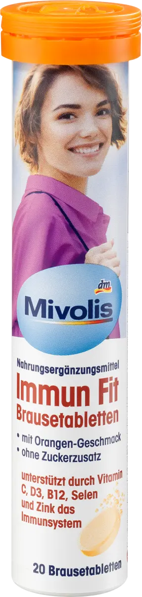 Таблетки шипучие Immune Fit 20 шт. 80 г. Mivolis
Таблетки шипучие Immune Fit 20 шт. 80 г. Mivolis