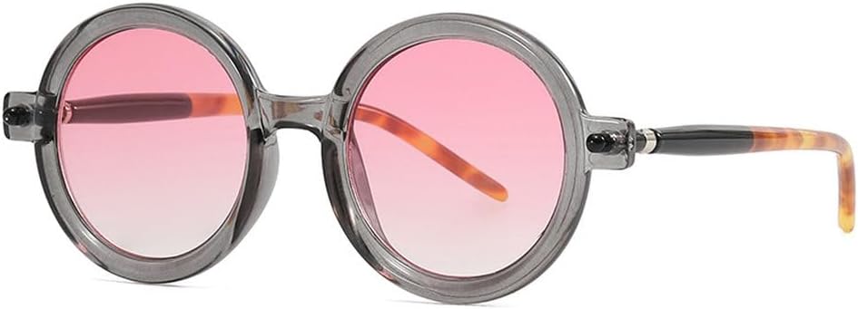 Модные ретро-солнцезащитные очки большого размера круглой формы для женщин и мужчин, качественная оправа, винтажные солнцезащитные очки, трендовый оттенок TKKTLLT, Grey Pink
Модные ретро-солнцезащитные очки большого размера круглой формы для женщин и мужчин, качественная оправа, винтажные солнцезащитные очки, трендовый оттенок TKKTLLT, Grey Pink