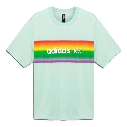 Футболка neo u pd tee3 rainbow logo printing round neck sports short sleeve couple style mint green Adidas, зеленый
Футболка neo u pd tee3 rainbow logo printing round neck sports short sleeve couple style mint green Adidas, зеленый