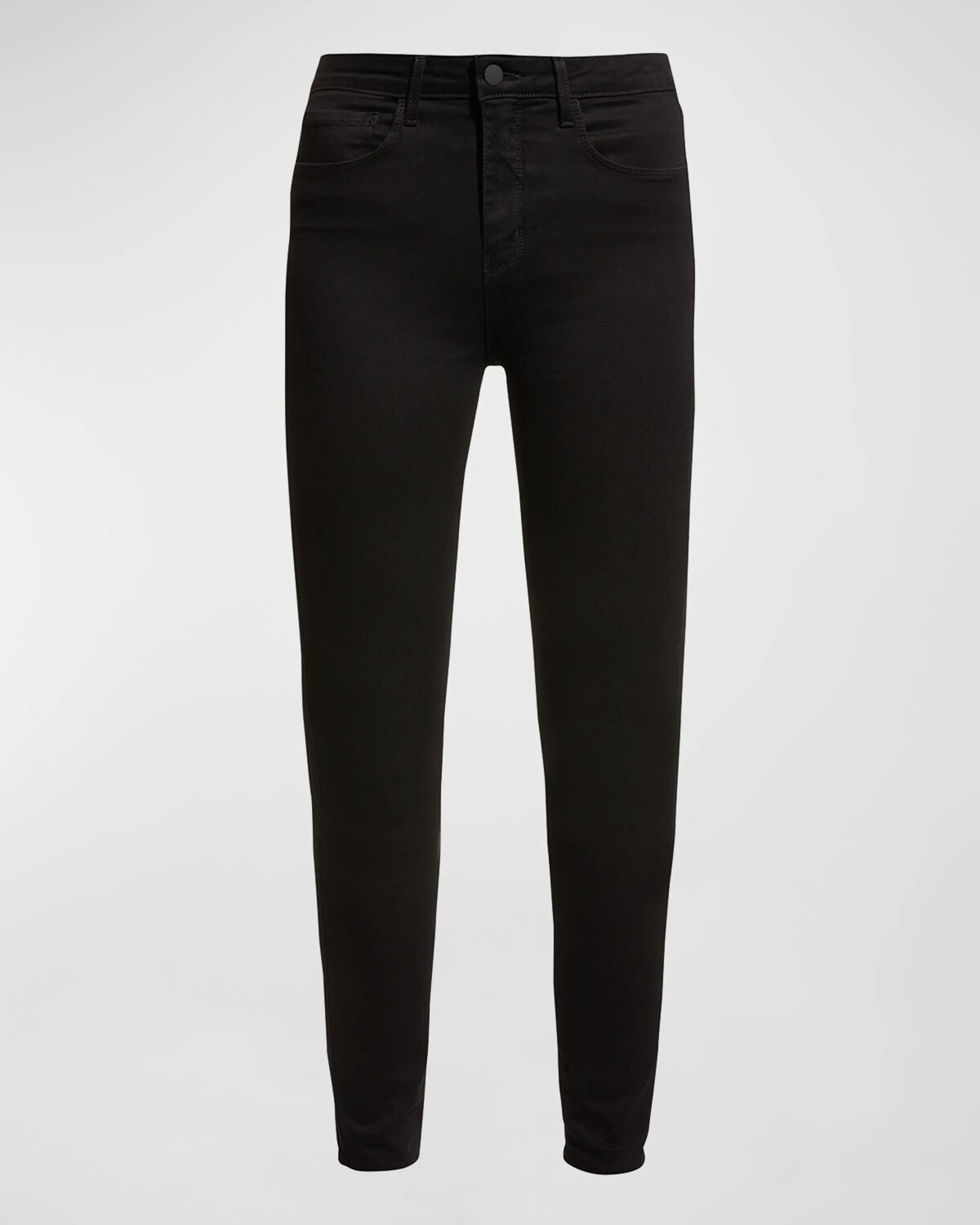 Джинсы скинни Marguerite с высокой посадкой L'Agence, цвет Noir
Джинсы скинни Marguerite с высокой посадкой L'Agence, цвет Noir