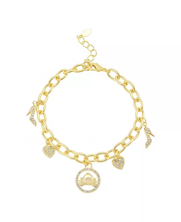 Браслет-Цепочка с кристаллами «Золушка» Disney, gold
Браслет-Цепочка с кристаллами «Золушка» Disney, gold