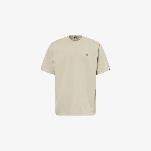 Футболка из хлопкового джерси с эффектом потертости One Point A Bathing Ape, оливковый
Футболка из хлопкового джерси с эффектом потертости One Point A Bathing Ape, оливковый
