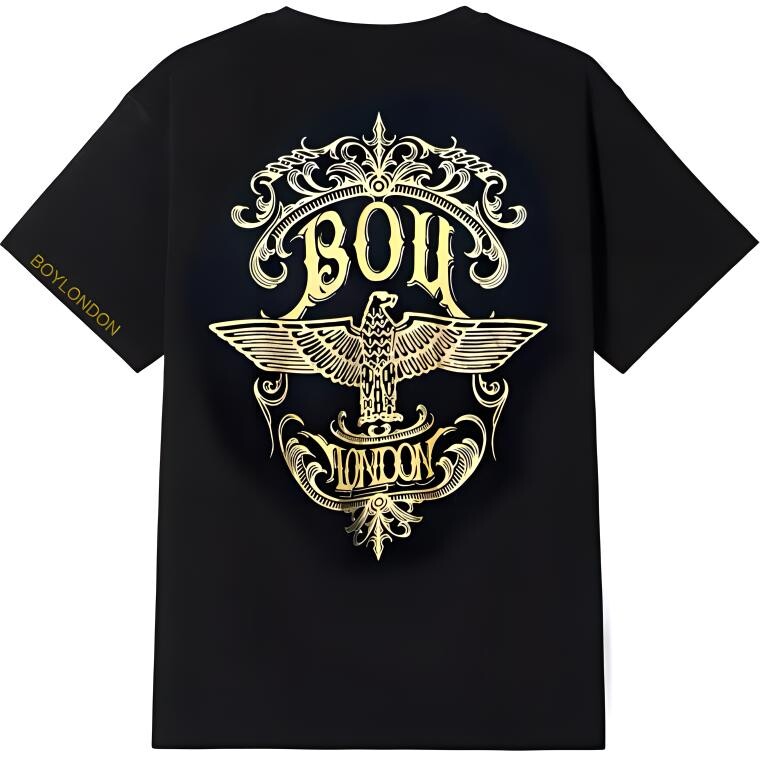 Футболка мужская черная Boy London, черный
Футболка мужская черная Boy London, черный