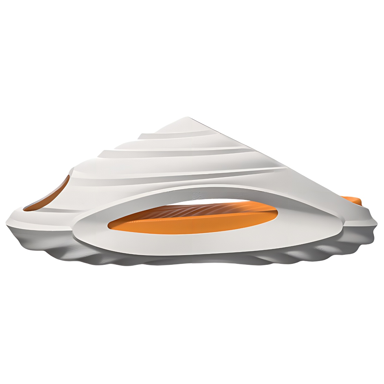 Subbundle Универсальные бестселлеры шлепанцы Cocoon Break Collection унисекс бело-оранжевые, цвет White Orange 
Subbundle Универсальные бестселлеры шлепанцы Cocoon Break Collection унисекс бело-оранжевые, цвет White Orange