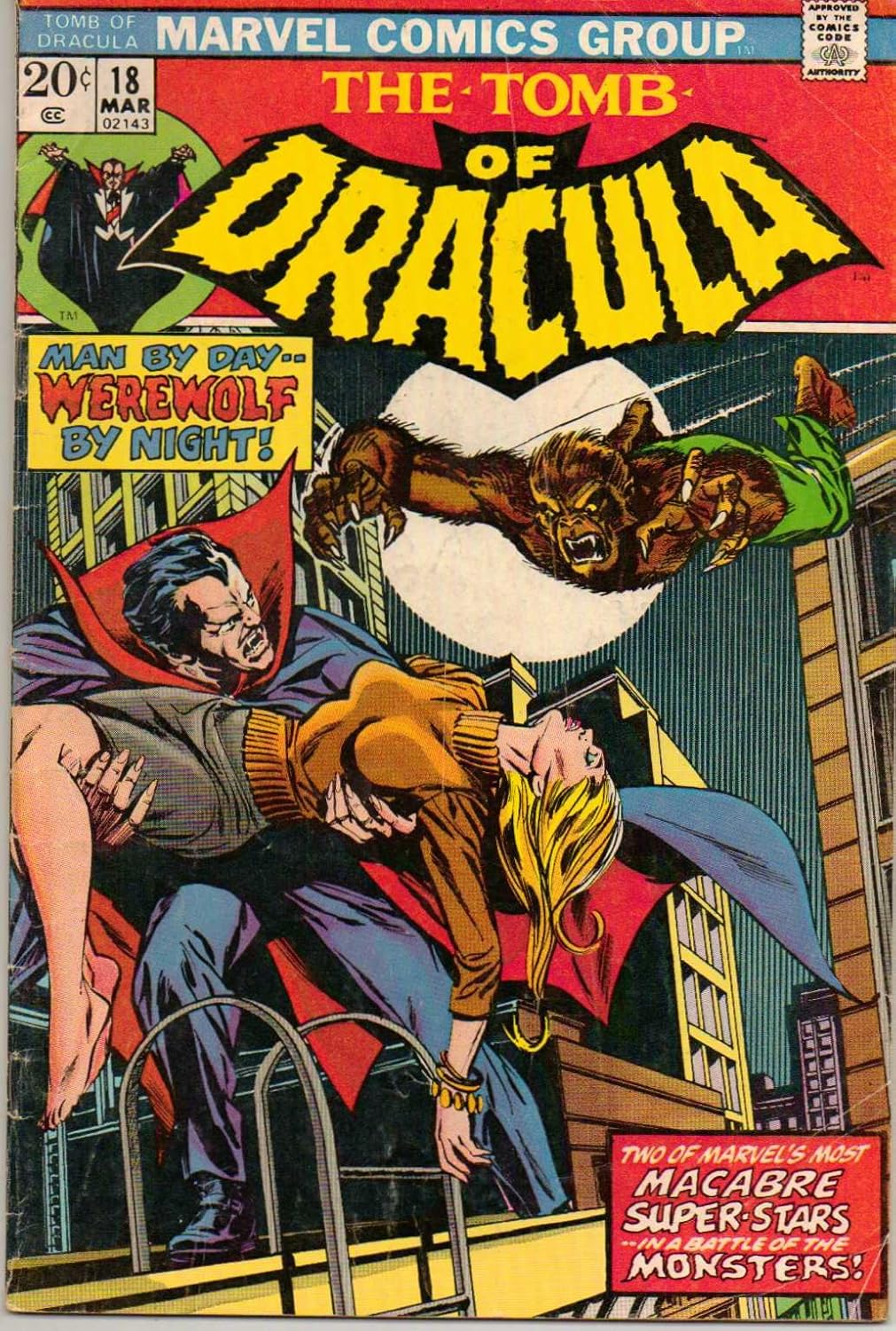 Tomb of Dracula No. 18 (Marvel Comics Group)
Tomb of Dracula No. 18 (Marvel Comics Group)