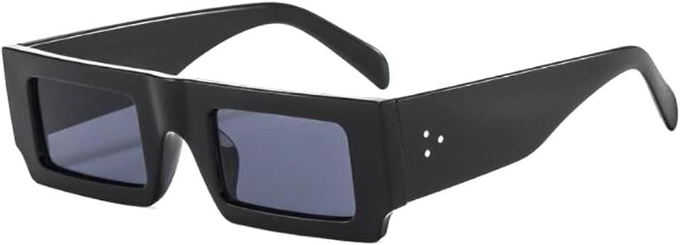 Солнцезащитные очки в маленькой квадратной оправе, плоские прозрачные солнцезащитные очки, широкие дужки, очки с рисунком «рисовый коготь», персонализированные очки LXLHWN, Bright Black Gray
Солнцезащитные очки в маленькой квадратной оправе, плоские прозрачные солнцезащитные очки, широкие дужки, очки с рисунком «рисовый коготь», персонализированные очки LXLHWN, Bright Black Gray