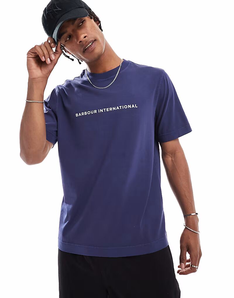 Футболка Barbour International Perkins темно-синего цвета
Футболка Barbour International Perkins темно-синего цвета