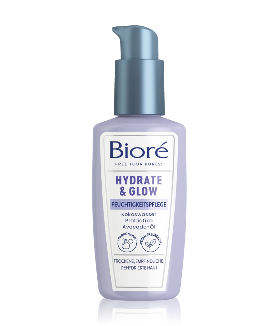 Крем для лица Bioré Hydrate&Glow Feuchtigkeitspflege, 100 ml
Крем для лица Bioré Hydrate&Glow Feuchtigkeitspflege, 100 ml