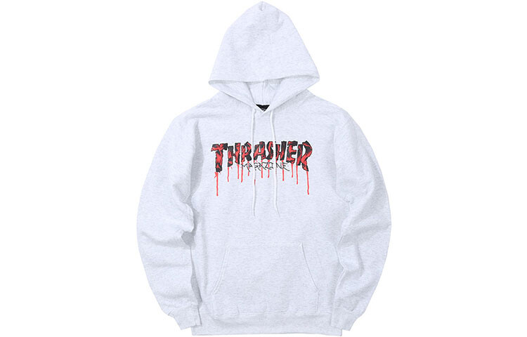 Толстовка унисекс Thrasher, Серый/Белый
Толстовка унисекс Thrasher, Серый/Белый